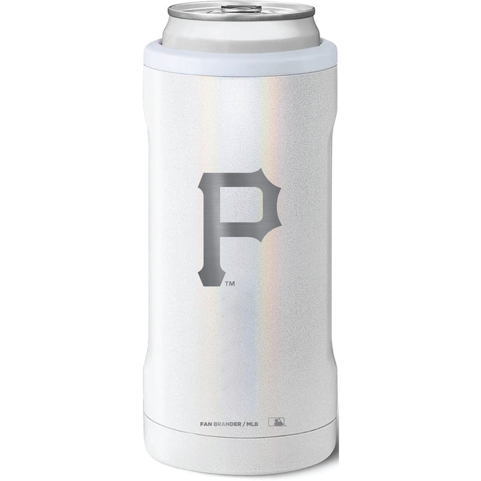 BruMate Slim Insulated Can Cooler with Pittsburgh Pirates Primary Logo