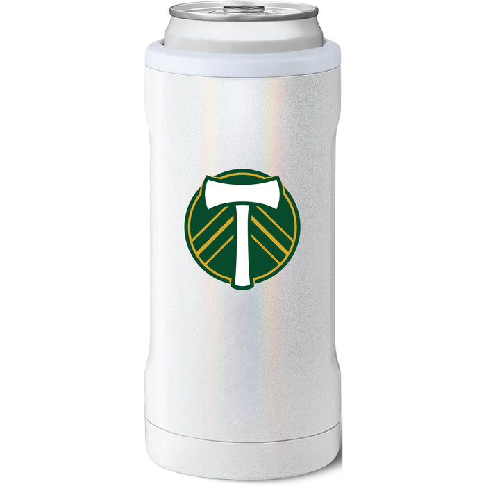 BruMate Slim Insulated Can Cooler with Portland Timbers Primary Logo