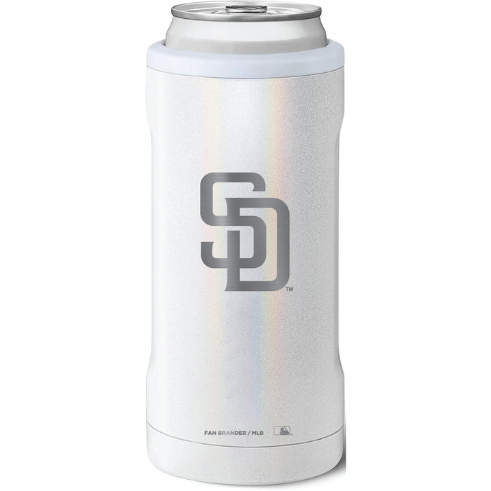 BruMate Slim Insulated Can Cooler with San Diego Padres Primary Logo