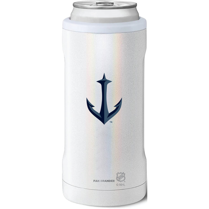 BruMate Slim Insulated Can Cooler with Seattle Kraken Secondary Logo