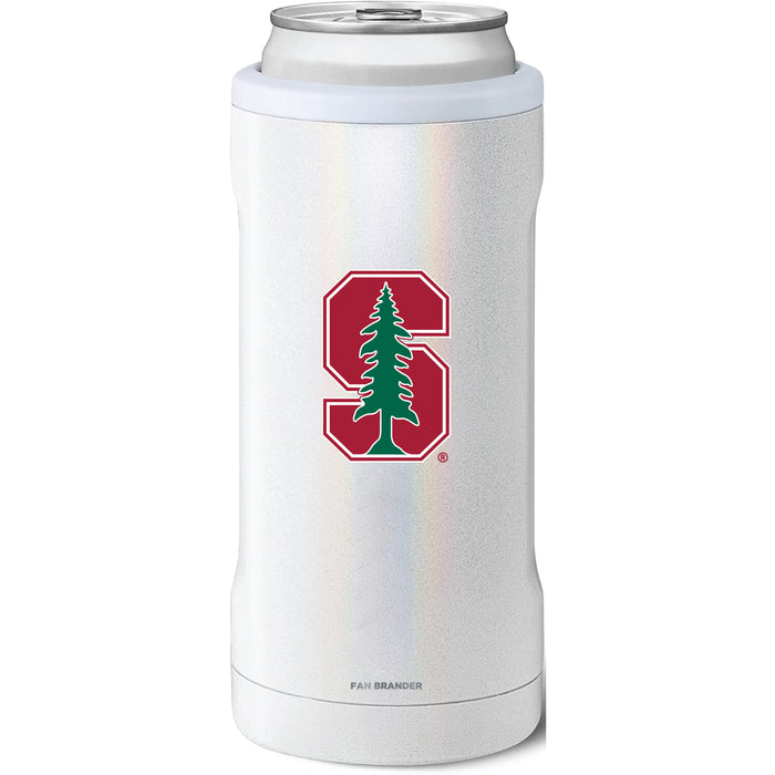 BruMate Slim Insulated Can Cooler with Stanford Cardinal Primary Logo