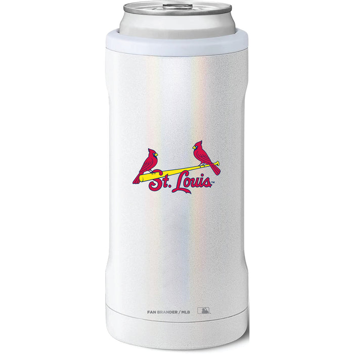 BruMate Slim Insulated Can Cooler with St. Louis Cardinals Wordmark Logo