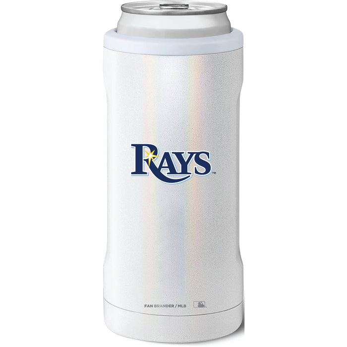 BruMate Slim Insulated Can Cooler with Tampa Bay Rays Primary Logo