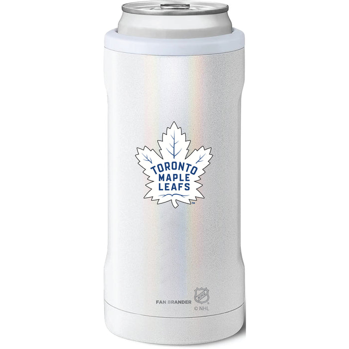 BruMate Slim Insulated Can Cooler with Toronto Maple Leafs Primary Logo