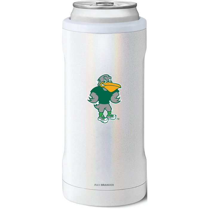 BruMate Slim Insulated Can Cooler with Tulane Green Wave Secondary Logo