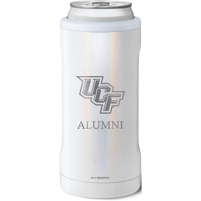 BruMate Slim Insulated Can Cooler with UCF Knights Alumni Primary Logo