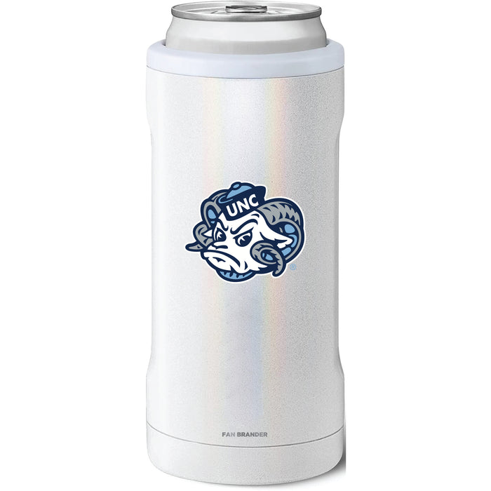 BruMate Slim Insulated Can Cooler with UNC Tar Heels Secondary Logo