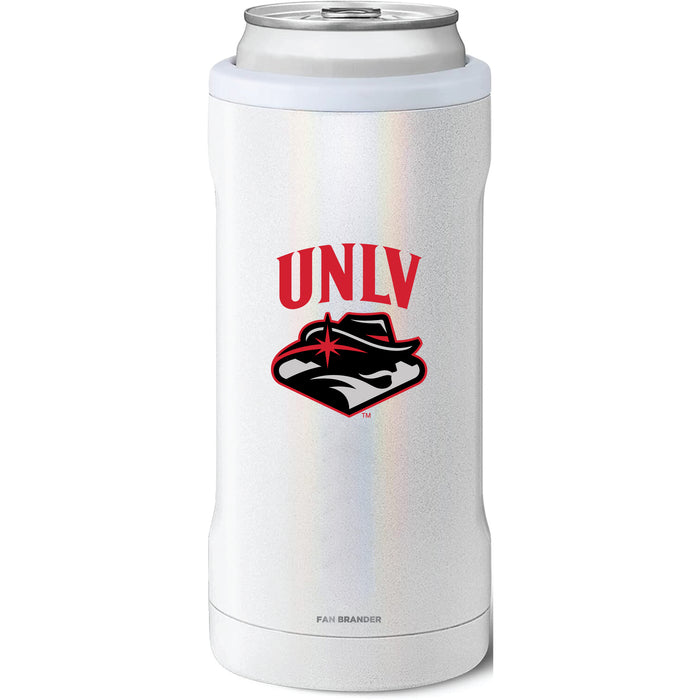 BruMate Slim Insulated Can Cooler with UNLV Rebels Primary Logo