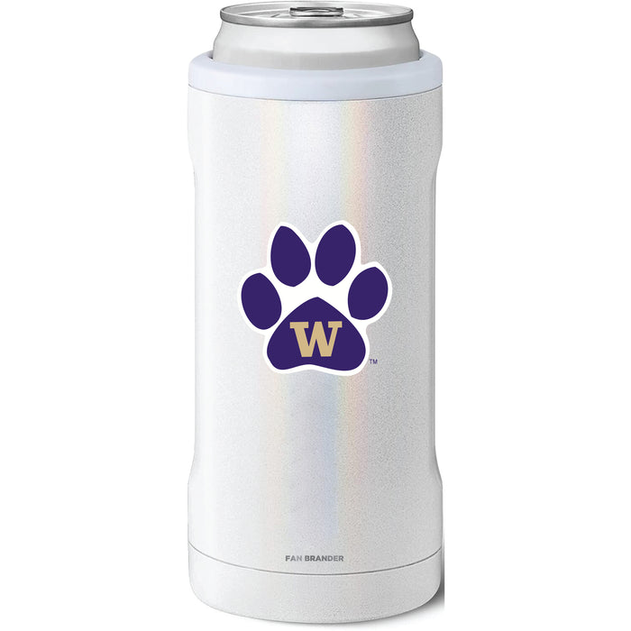 BruMate Slim Insulated Can Cooler with Washington Huskies Secondary Logo