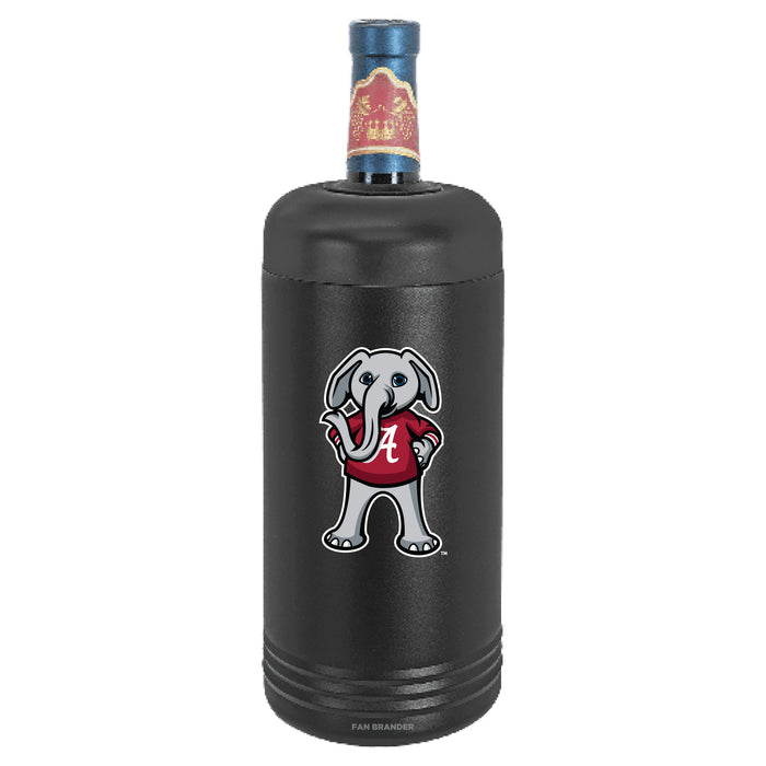 Fan Brander Wine Chiller Tumbler with Alabama Crimson Tide Secondary Logo
