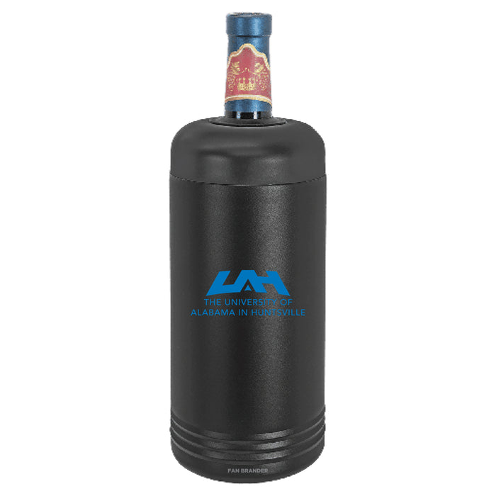 Fan Brander Wine Chiller Tumbler with UAH Chargers Primary Logo