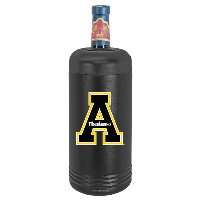 Fan Brander Wine Chiller Tumbler with Appalachian State Mountaineers Primary Logo
