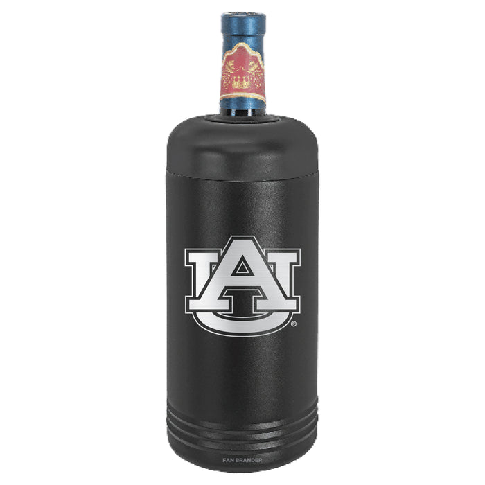 Fan Brander Wine Chiller Tumbler with Auburn Tigers Etched Primary Logo