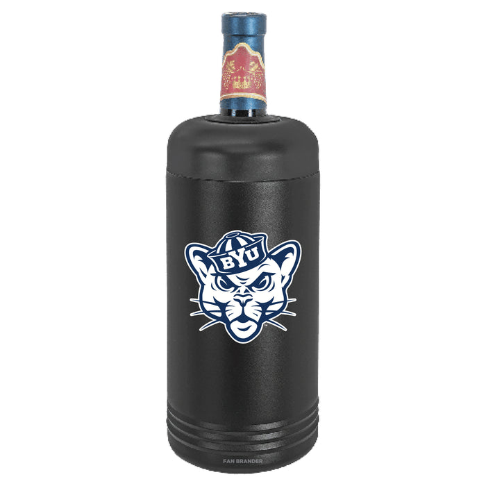 Fan Brander Wine Chiller Tumbler with Brigham Young Cougars Secondary Logo