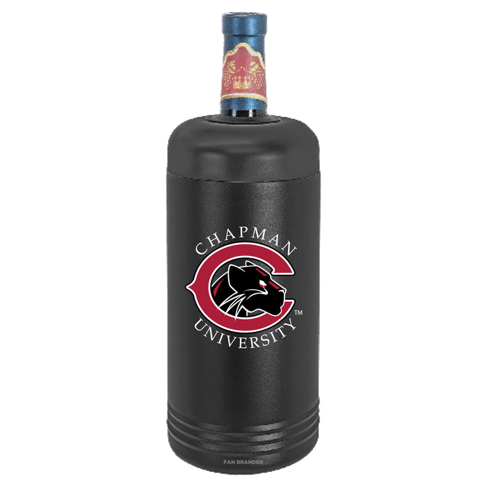 Fan Brander Wine Chiller Tumbler with Chapman Univ Panthers Primary Logo