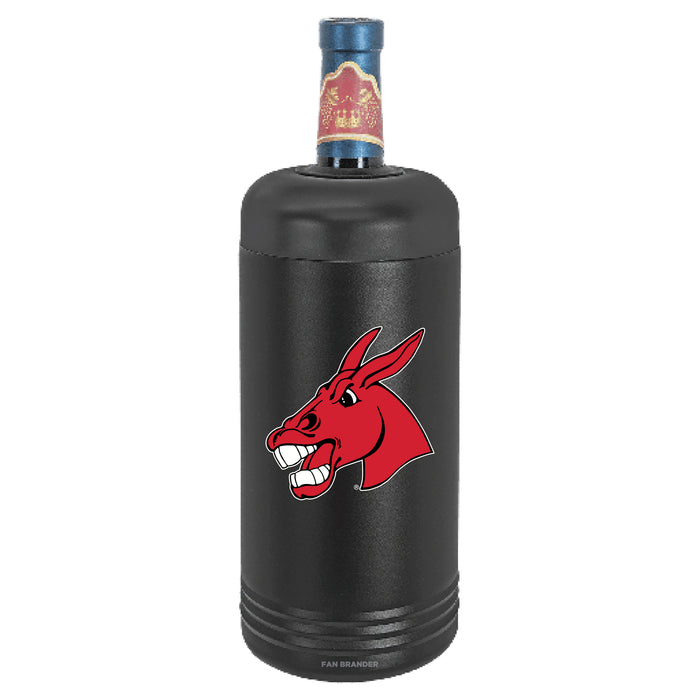 Fan Brander Wine Chiller Tumbler with Central Missouri Mules Secondary Logo