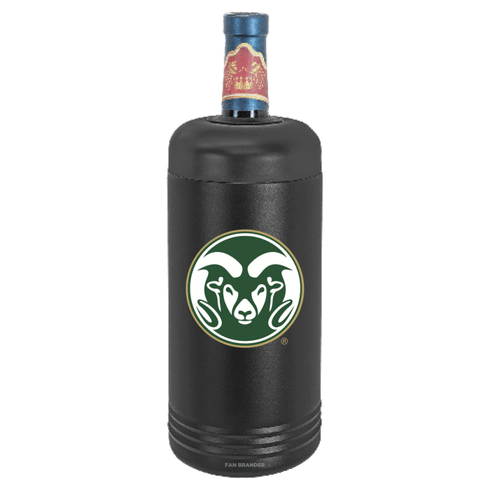 Fan Brander Wine Chiller Tumbler with Colorado State Rams Primary Logo