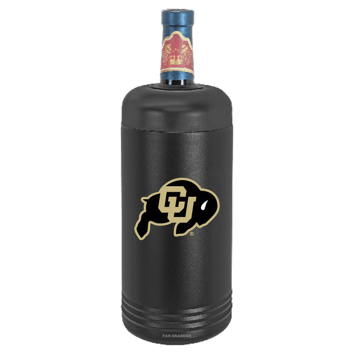 Fan Brander Wine Chiller Tumbler with Colorado Buffaloes Primary Logo