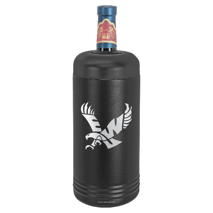 Fan Brander Wine Chiller Tumbler with Eastern Washington Eagles Etched Primary Logo