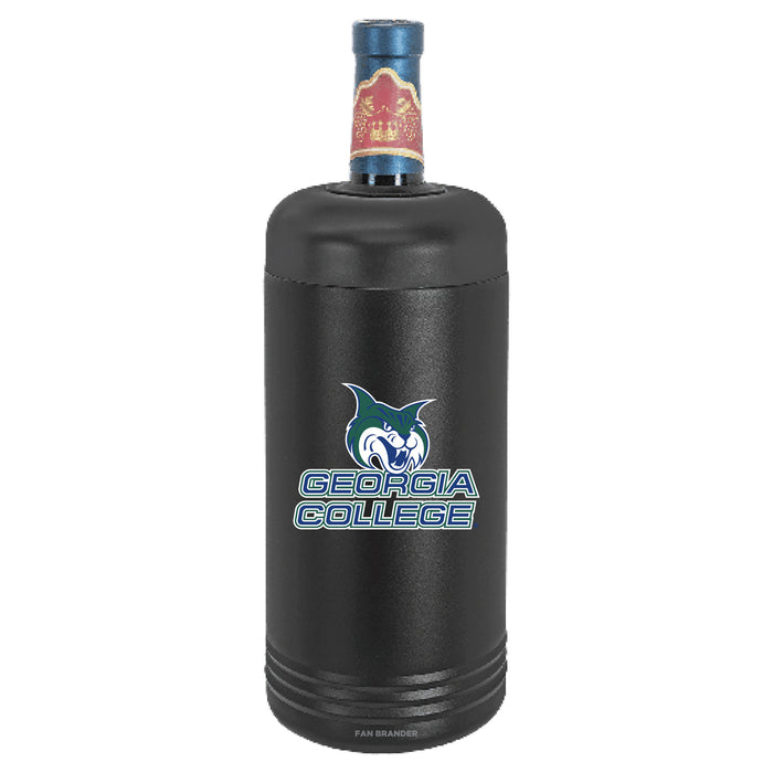 Fan Brander Wine Chiller Tumbler with Georgia State University Panthers Primary Logo