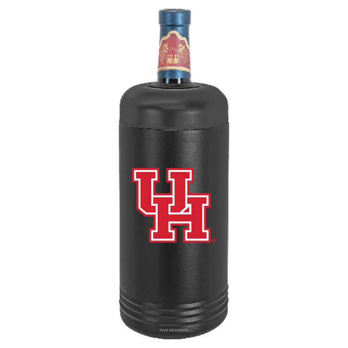 Fan Brander Wine Chiller Tumbler with Houston Cougars Primary Logo