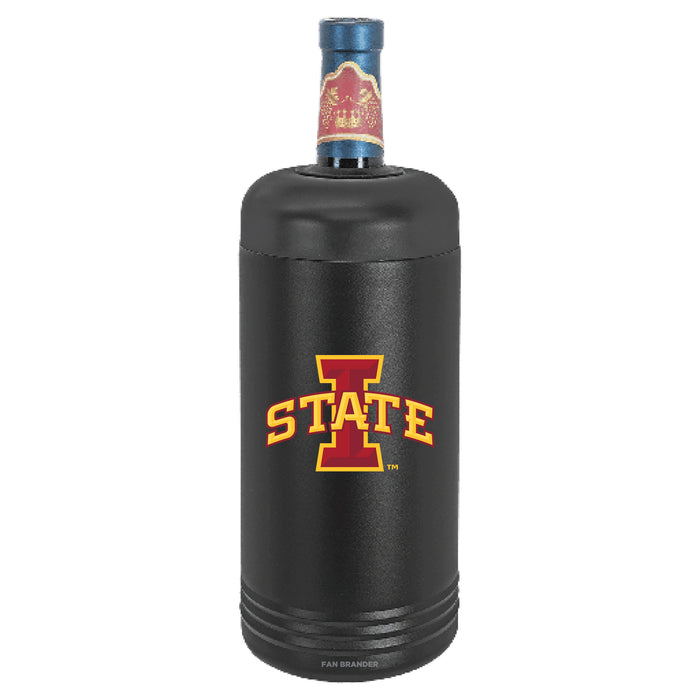Fan Brander Wine Chiller Tumbler with Iowa State Cyclones Primary Logo