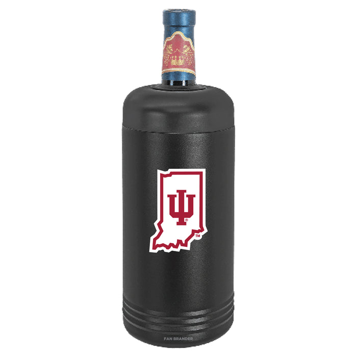 Fan Brander Wine Chiller Tumbler with Indiana Hoosiers Secondary Logo