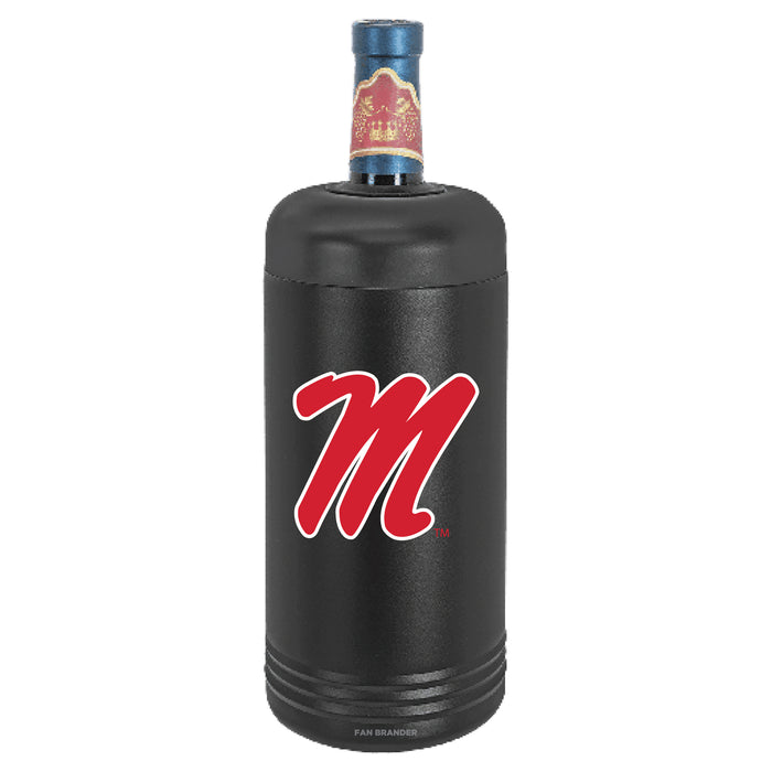 Fan Brander Wine Chiller Tumbler with Mississippi Ole Miss Secondary Logo