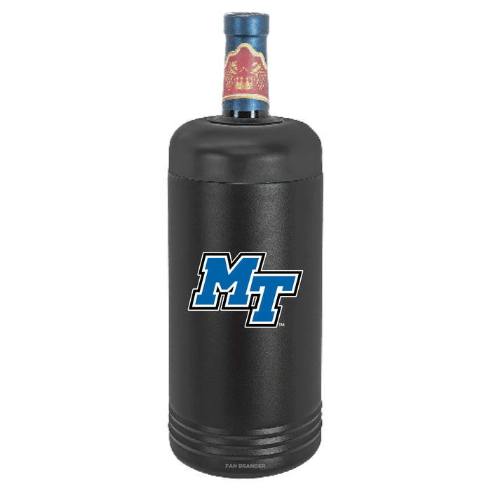 Fan Brander Wine Chiller Tumbler with Middle Tennessee State Blue Raiders Secondary Logo