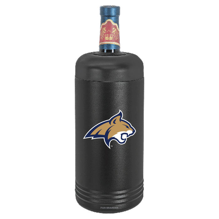 Fan Brander Wine Chiller Tumbler with Montana State Bobcats Primary Logo