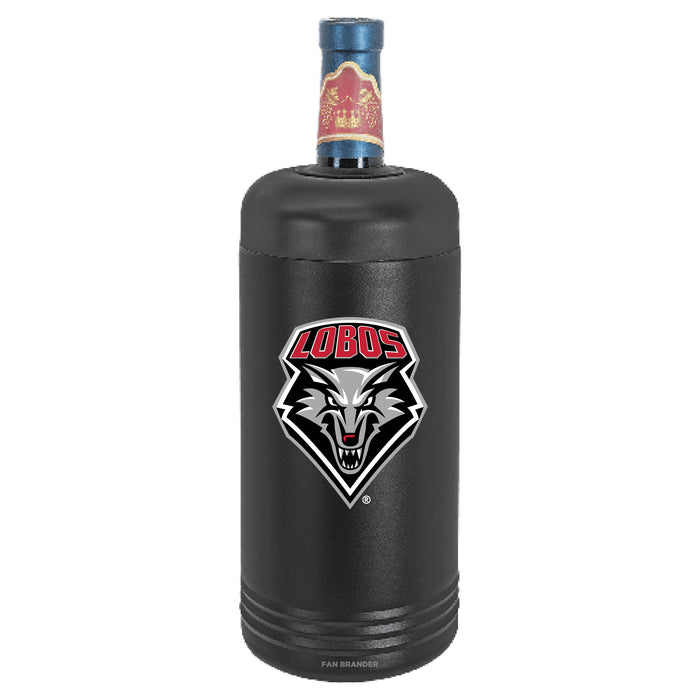 Fan Brander Wine Chiller Tumbler with New Mexico Lobos Primary Logo
