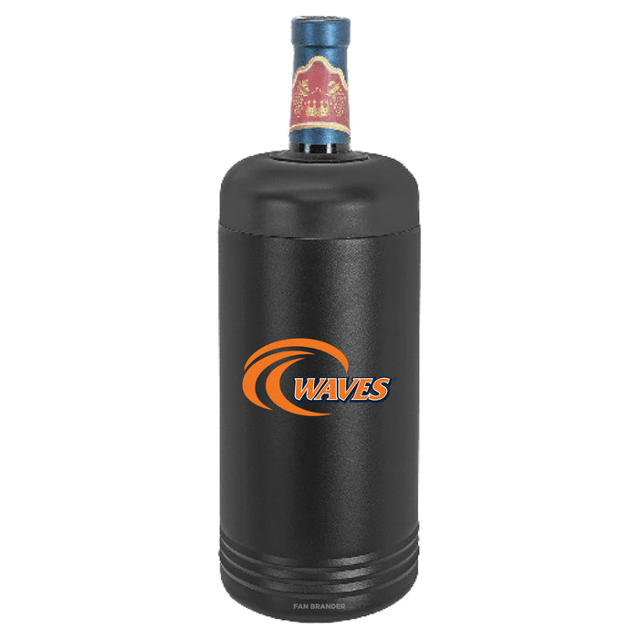 Fan Brander Wine Chiller Tumbler with Pepperdine Waves Secondary Logo