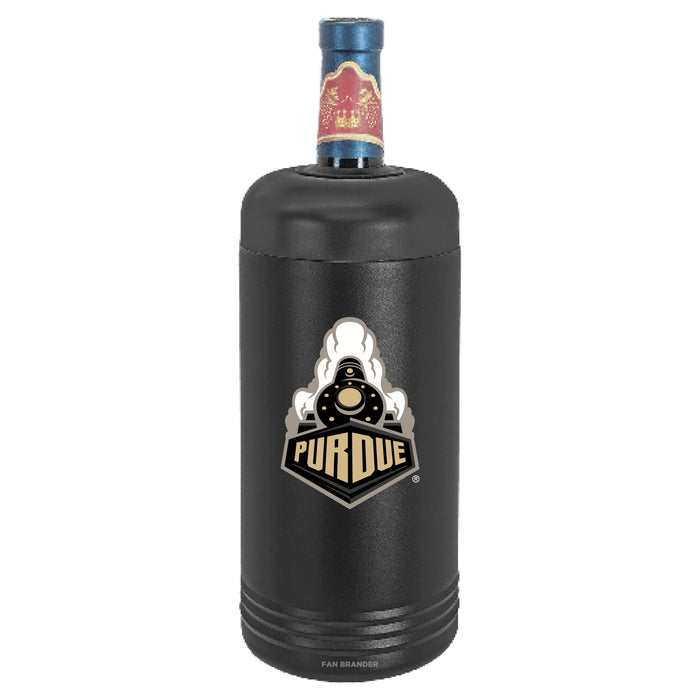 Fan Brander Wine Chiller Tumbler with Purdue Boilermakers Secondary Logo