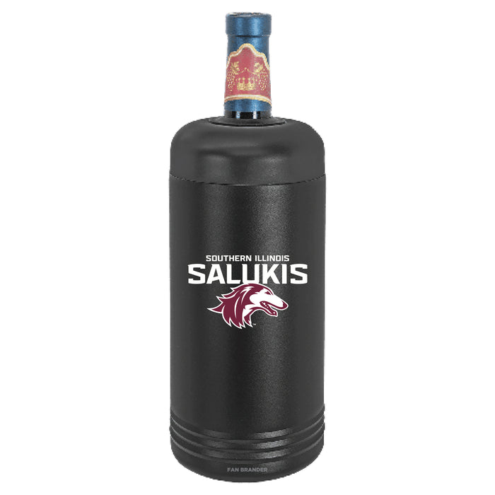 Fan Brander Wine Chiller Tumbler with Southern Illinois Salukis Primary Logo