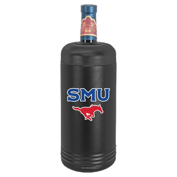 Fan Brander Wine Chiller Tumbler with SMU Mustangs Primary Logo