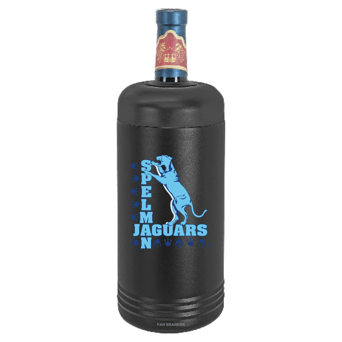 Fan Brander Wine Chiller Tumbler with Spelman College Jaguars Primary Logo