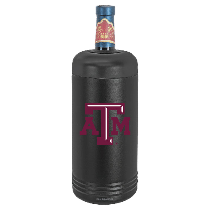 Fan Brander Wine Chiller Tumbler with Texas A&M Aggies Primary Logo