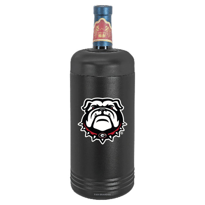 Fan Brander Wine Chiller Tumbler with Georgia Bulldogs Secondary Logo