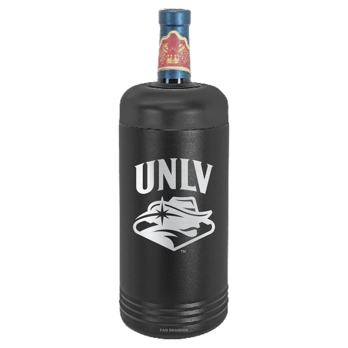 Fan Brander Wine Chiller Tumbler with UNLV Rebels Etched Primary Logo