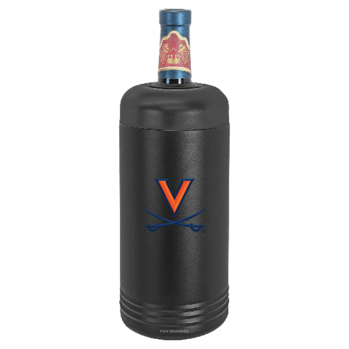 Fan Brander Wine Chiller Tumbler with Virginia Cavaliers Primary Logo