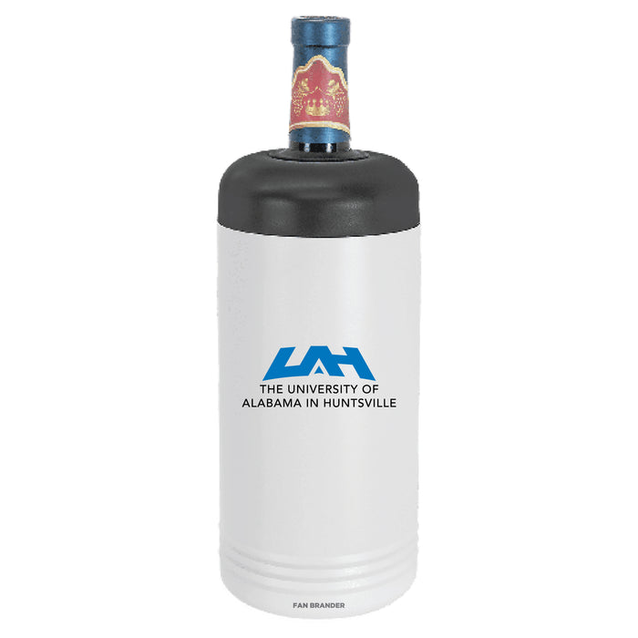 Fan Brander Wine Chiller Tumbler with UAH Chargers Primary Logo