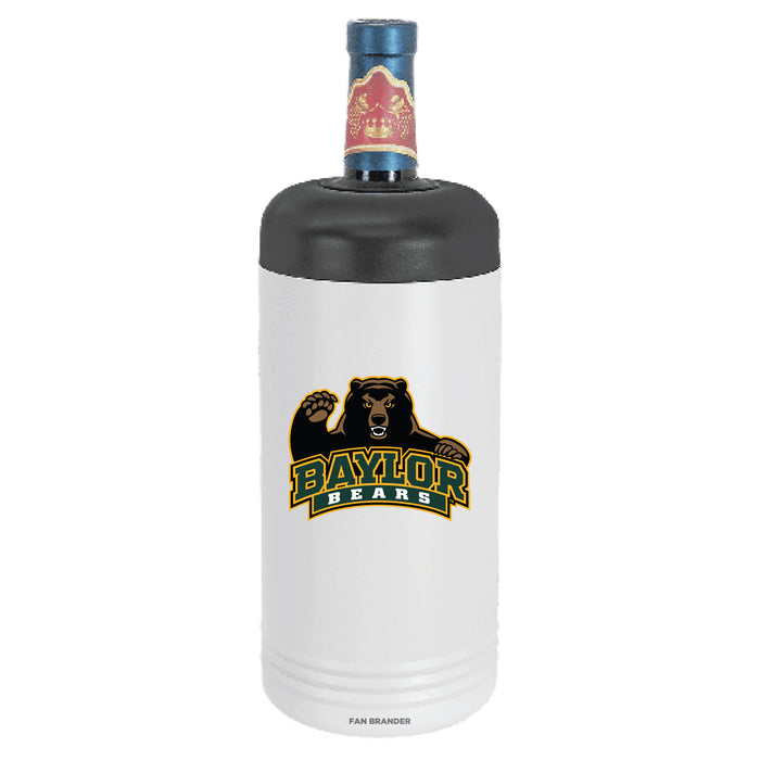 Fan Brander Wine Chiller Tumbler with Baylor Bears Secondary Logo