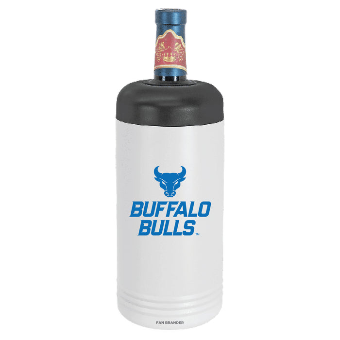 Fan Brander Wine Chiller Tumbler with Buffalo Bulls Secondary Logo