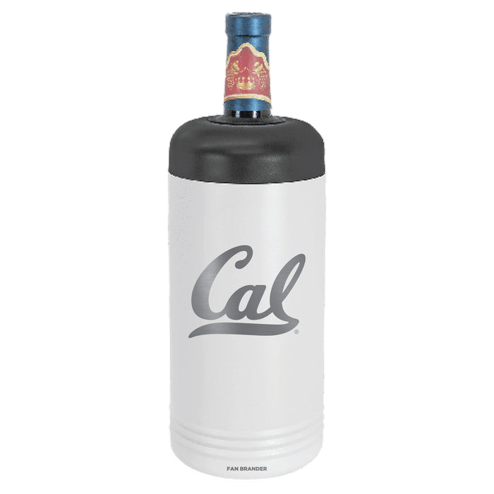 Fan Brander Wine Chiller Tumbler with California Bears Etched Primary Logo