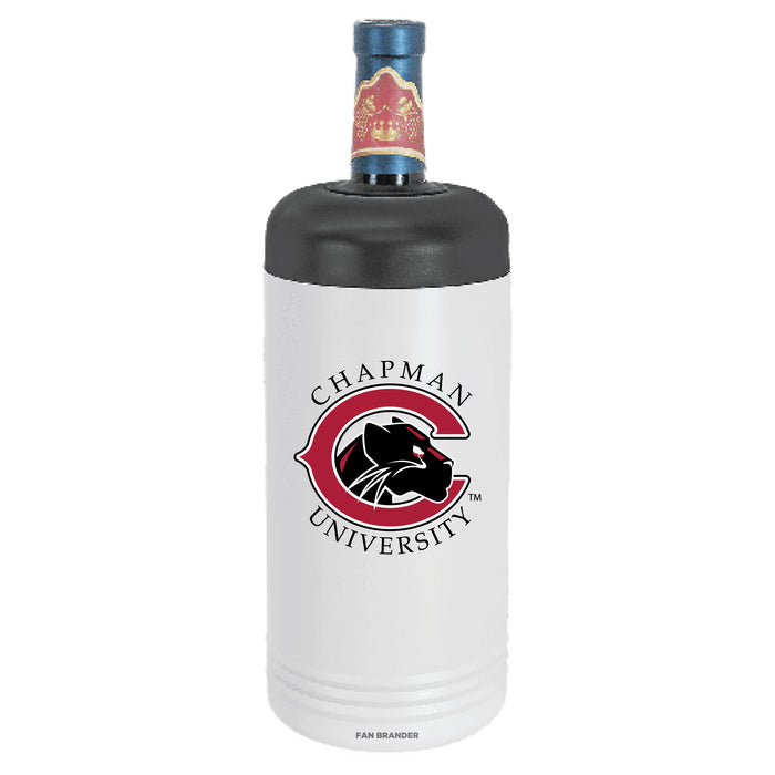 Fan Brander Wine Chiller Tumbler with Chapman Univ Panthers Primary Logo