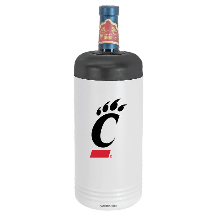 Fan Brander Wine Chiller Tumbler with Cincinnati Bearcats Primary Logo