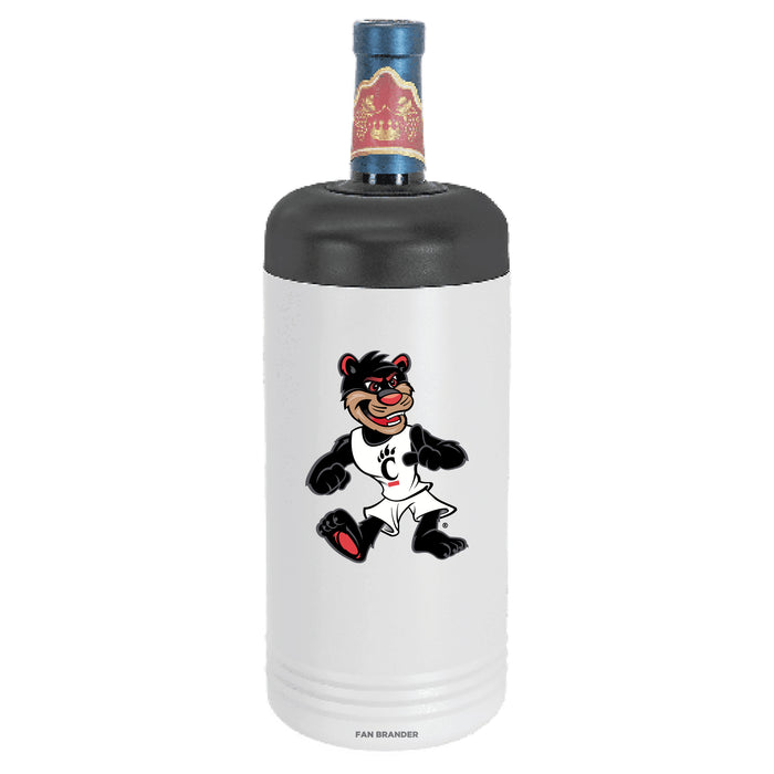 Fan Brander Wine Chiller Tumbler with Cincinnati Bearcats Secondary Logo