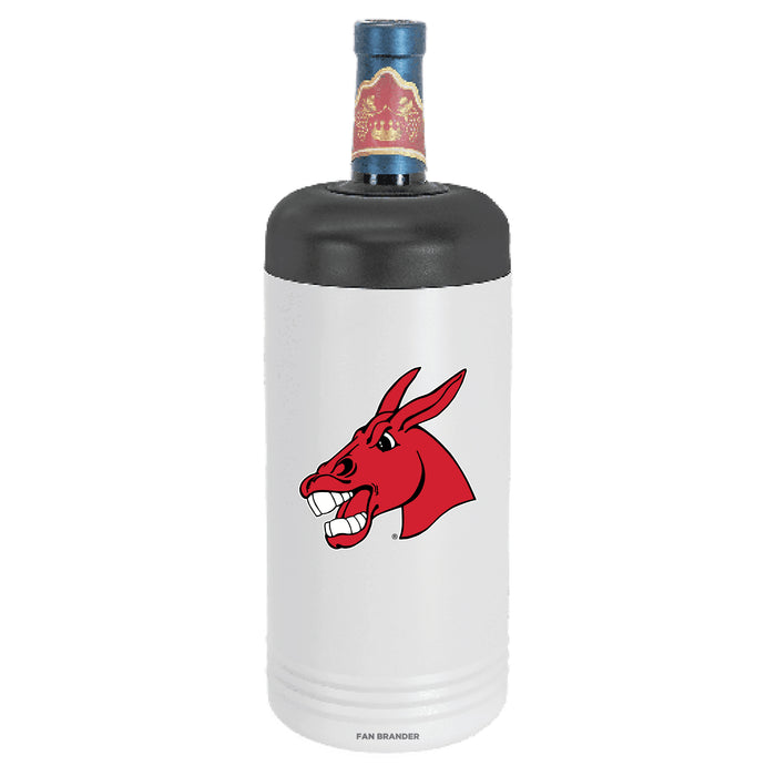 Fan Brander Wine Chiller Tumbler with Central Missouri Mules Secondary Logo