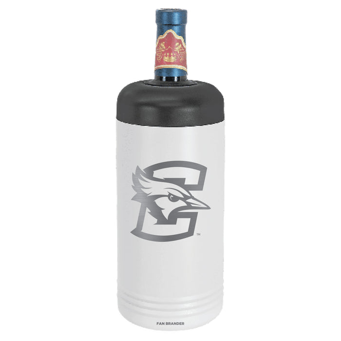Fan Brander Wine Chiller Tumbler with Creighton University Bluejays Etched Primary Logo