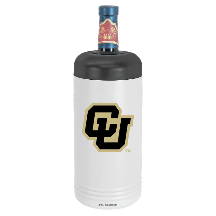 Fan Brander Wine Chiller Tumbler with Colorado Buffaloes Secondary Logo